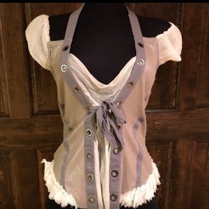 Roberta Scarpa unique/sensual off the shoulder top